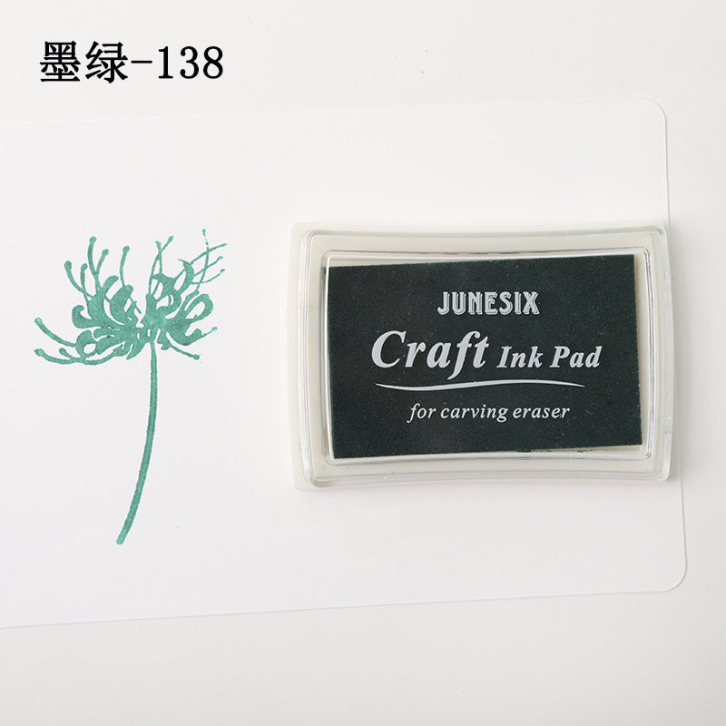 Korean Style 40-Color Ink Pad Set – Thick Sponge for DIY Stamping - ViktaShop