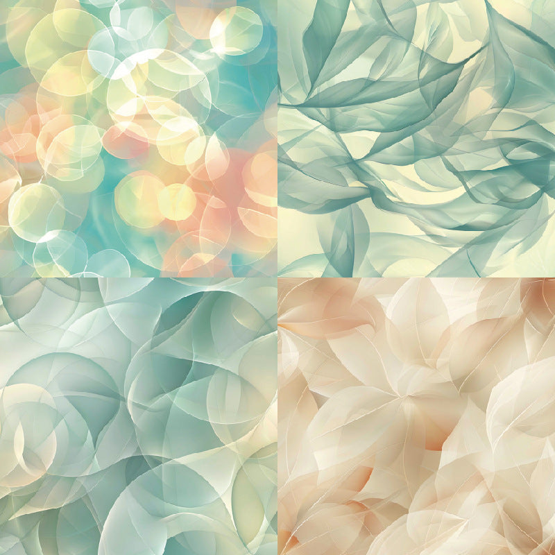 Calming Background Paper – Single-Sided, 24 Sheets - ViktaShop