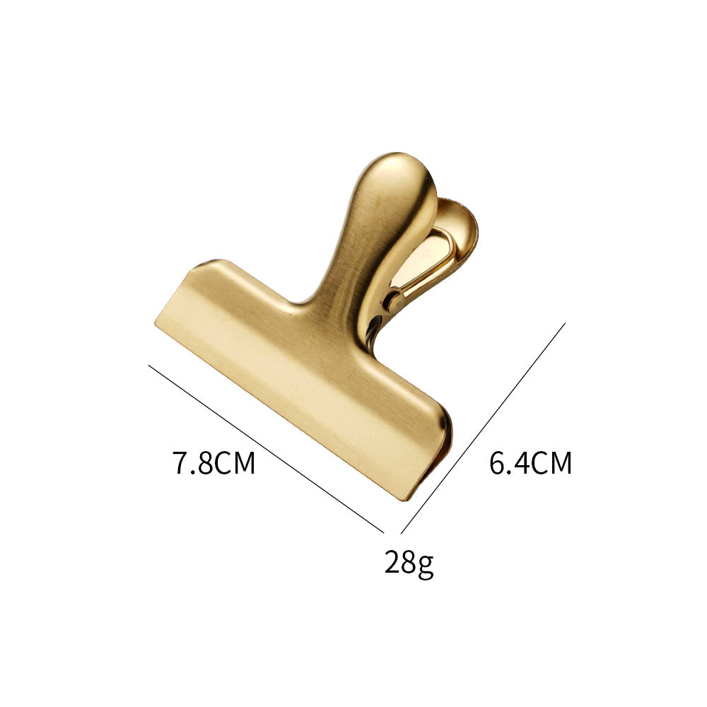 Stainless Steel Dovetail Clip – Decorative Scrapbooking Sealing Clip - ViktaShop