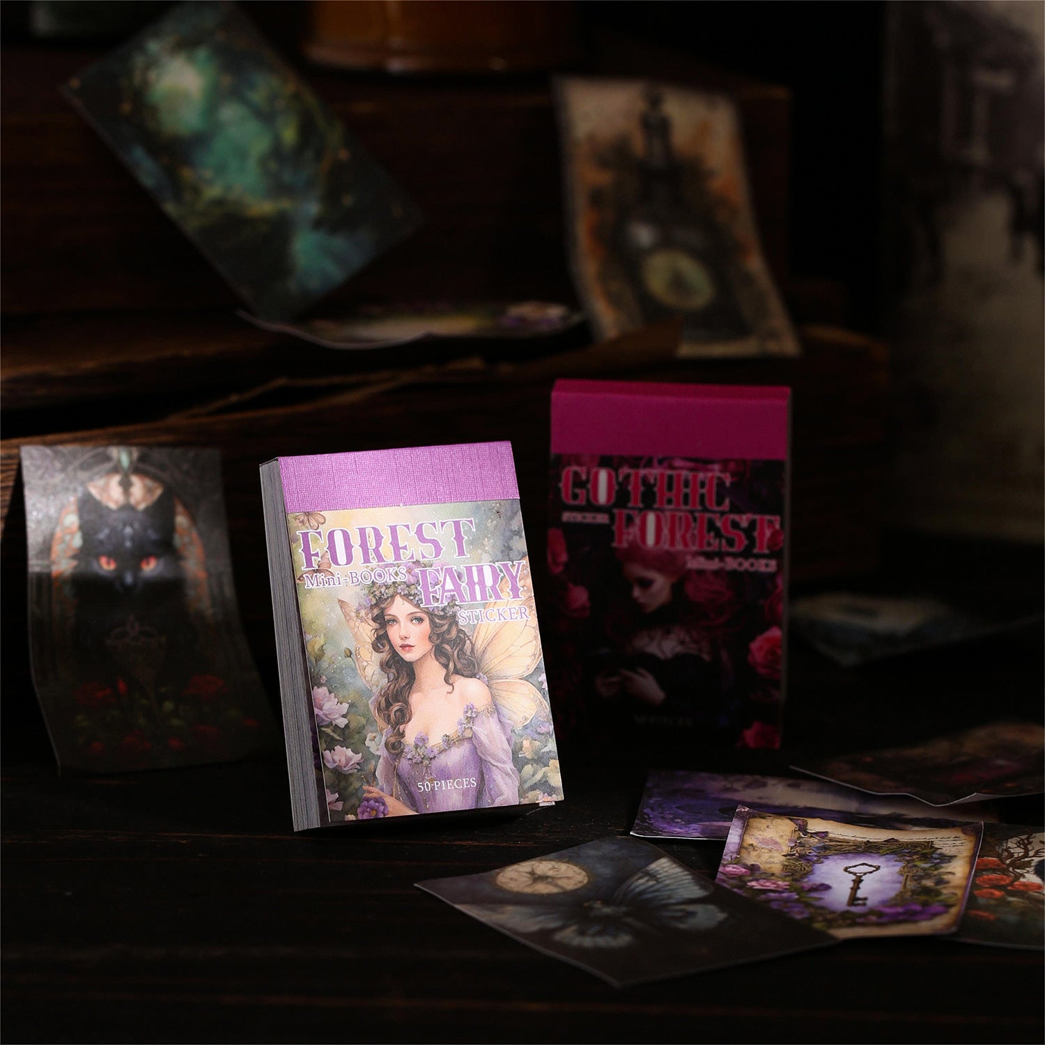 Fantasy Book Series – Sticker Book, 50 Pcs