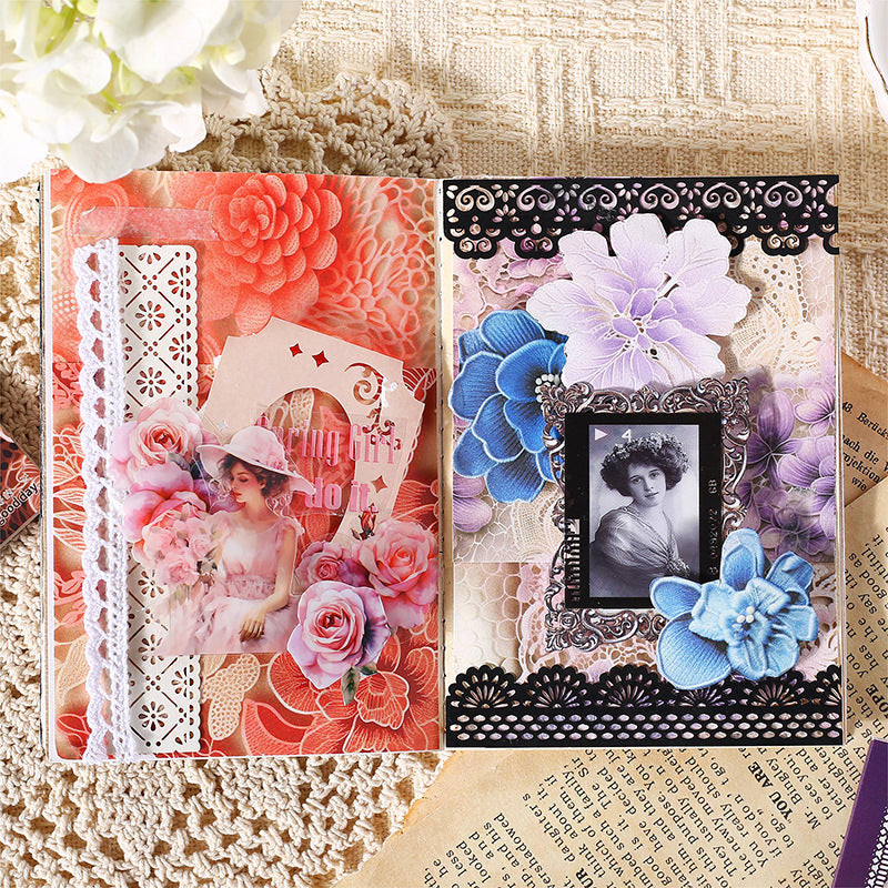 Creative Lace Texture Backing Paper – Lace Series, 6 Options - ViktaShop