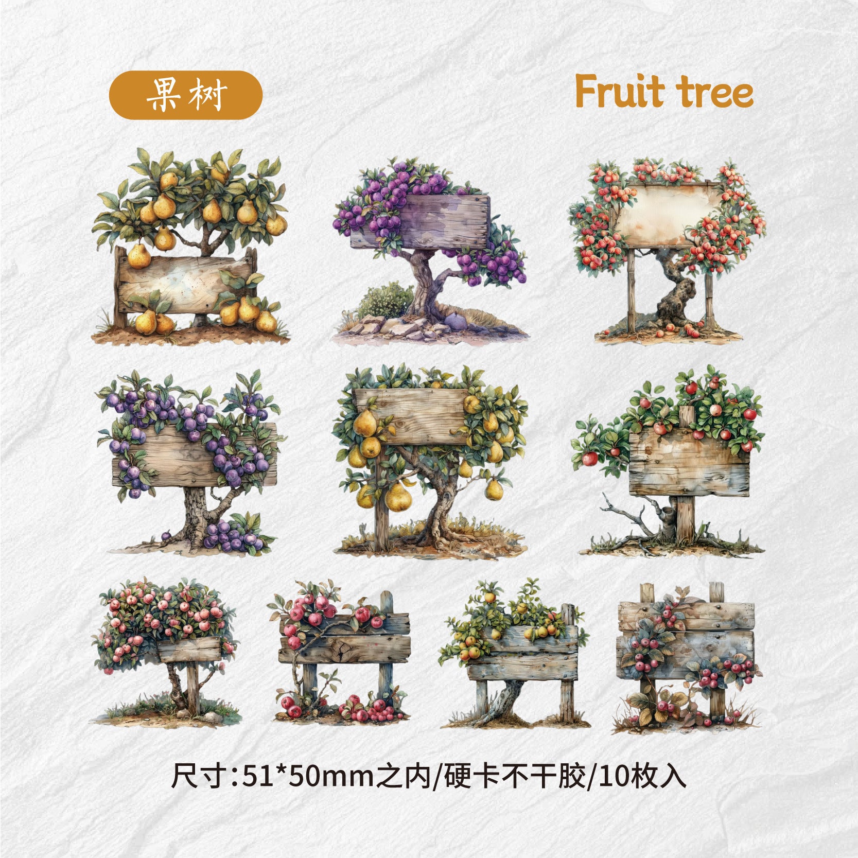 Sticker Pack - Berries & More - ViktaShop