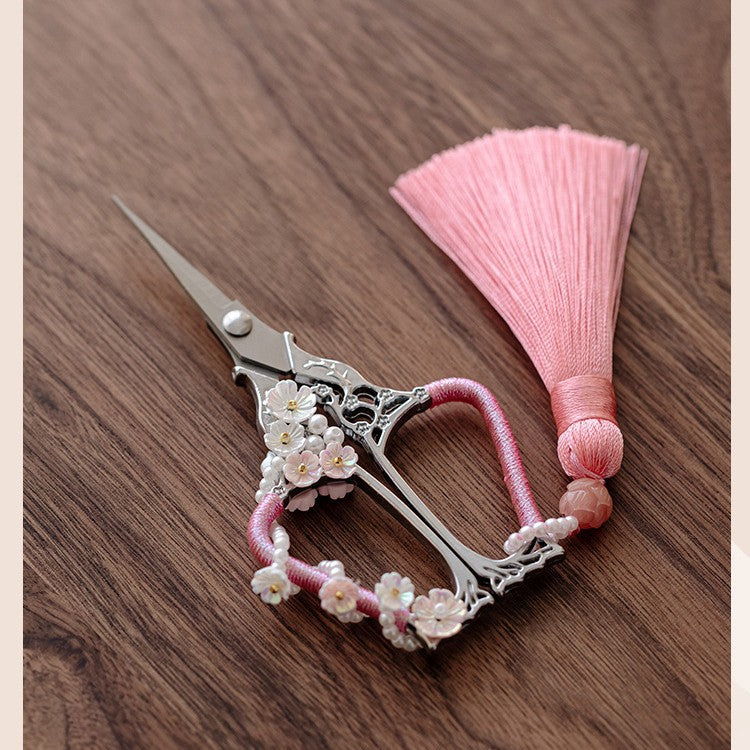 Vintage Alloy Flower Tea Scissors – Small - ViktaShop