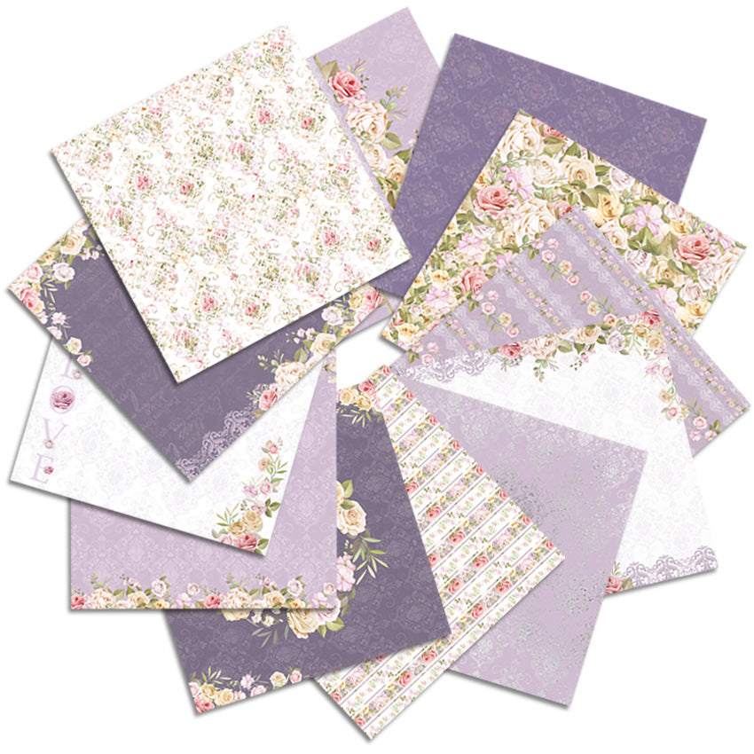 Pattern Paper Photo Album & Junk Journal Background - ViktaShop