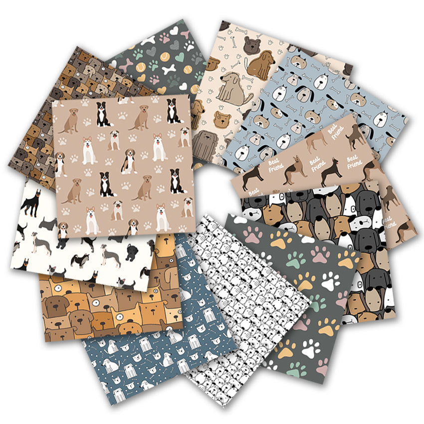 Best Friend Single-Sided Pattern Paper for DIY Album & Scrapbook - ViktaShop