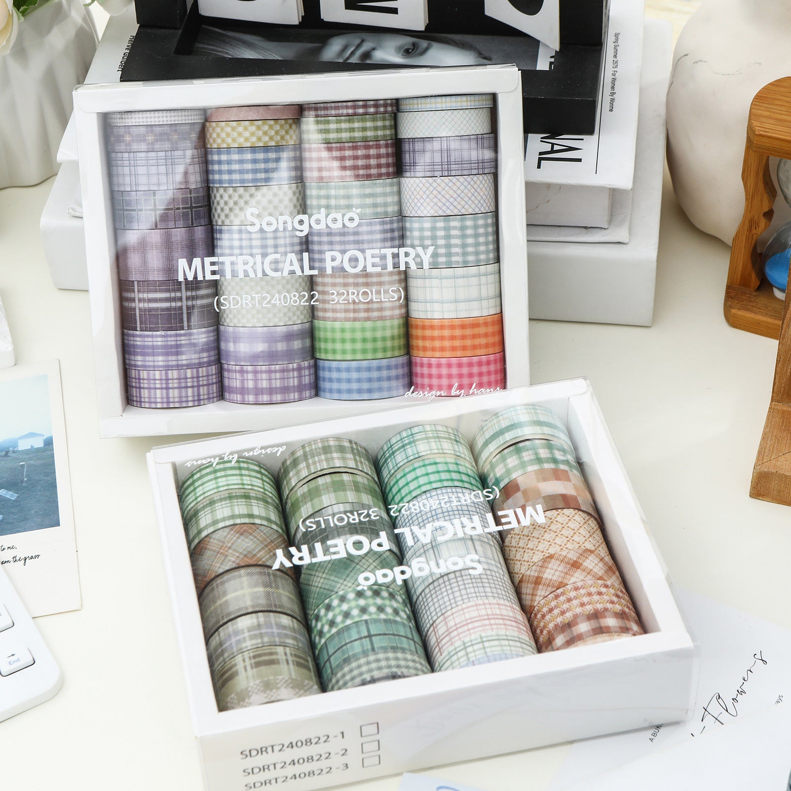 Metrical Poetry Series & Paper Tape Suit, 32 Rolls - ViktaShop