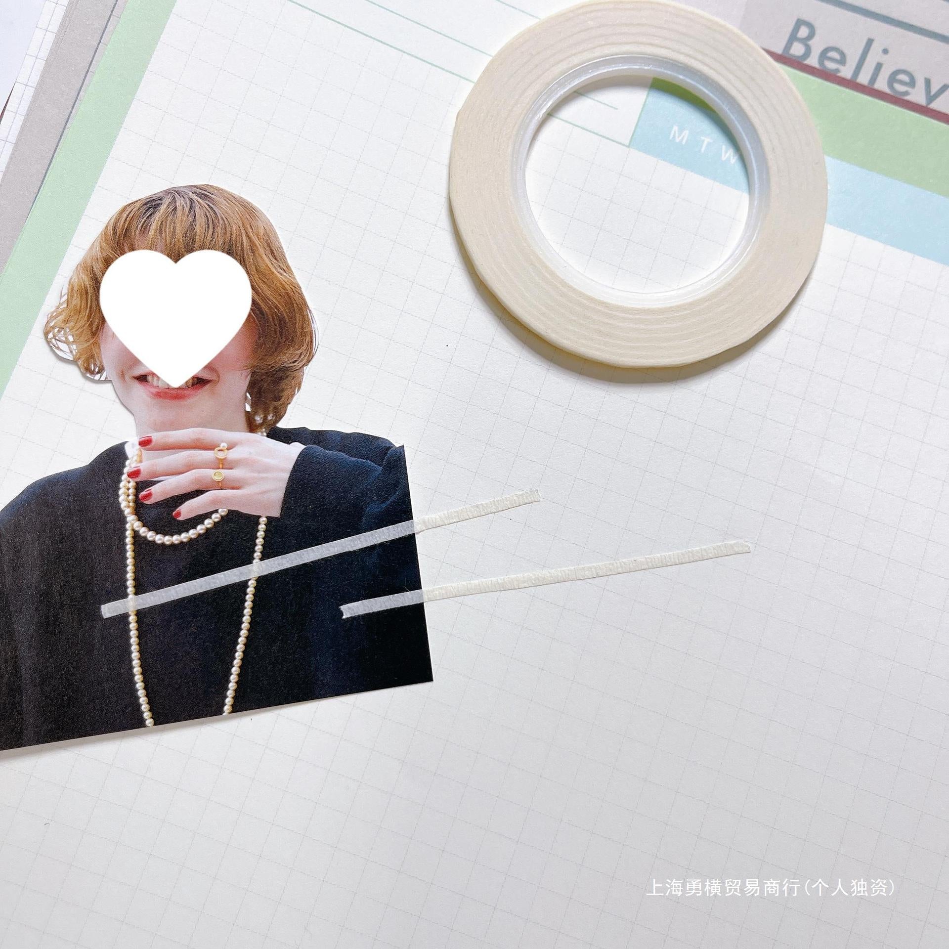 Korean Simple Style Hand Account Material Bracing Tape - ViktaShop