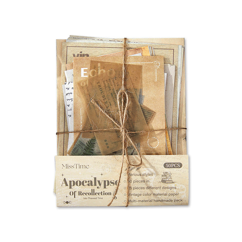 Memories Material Paper - Revelation Series, 10 Sheets - ViktaShop