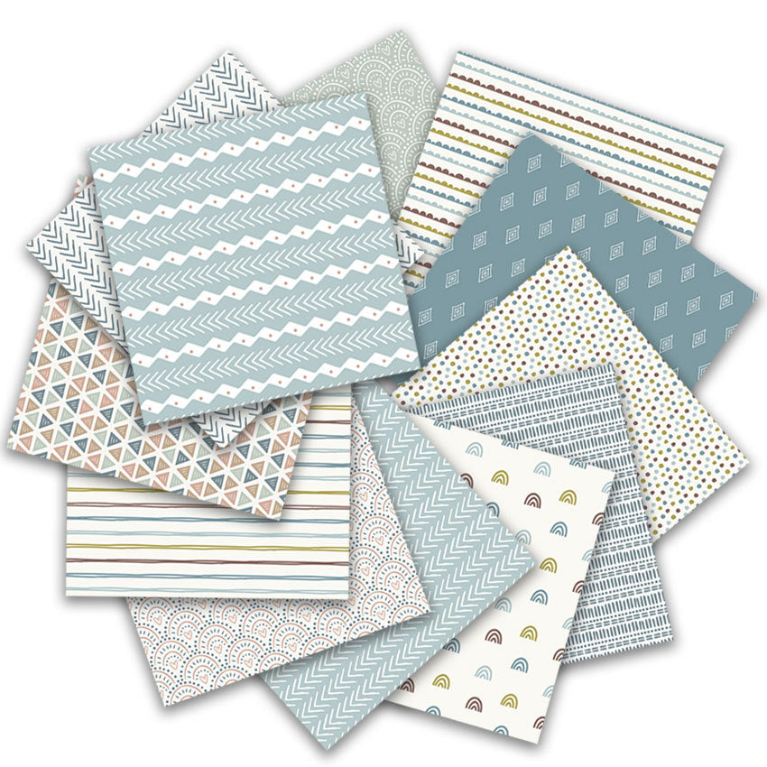 Bohemia Background Pattern Paper - 24 Sheets - ViktaShop