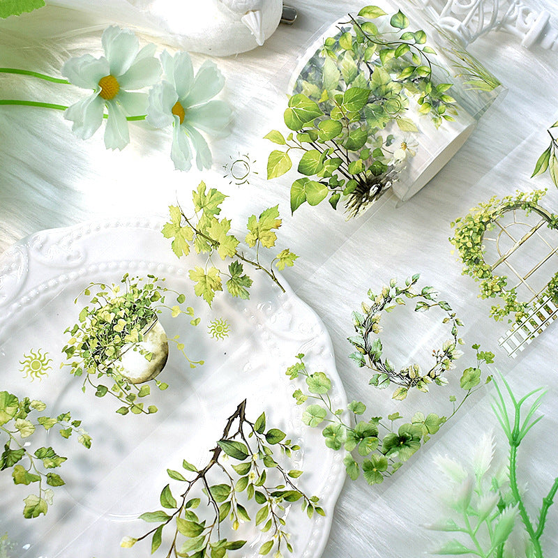 Fairy Tale Flower House PET Tape – 2 m - ViktaShop