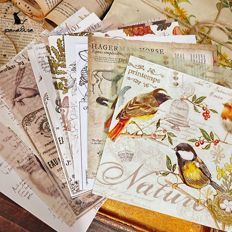 Retro Bronzing Multi-Material DIY Material Paper – Background Paper - ViktaShop