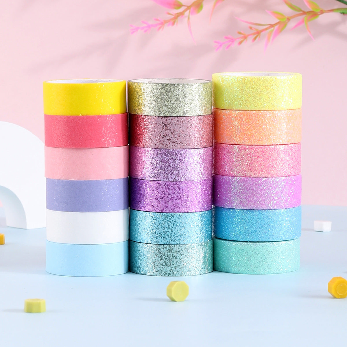 Solid Color and Paper Tape, DIY Decorative Paper Tape - ViktaShop