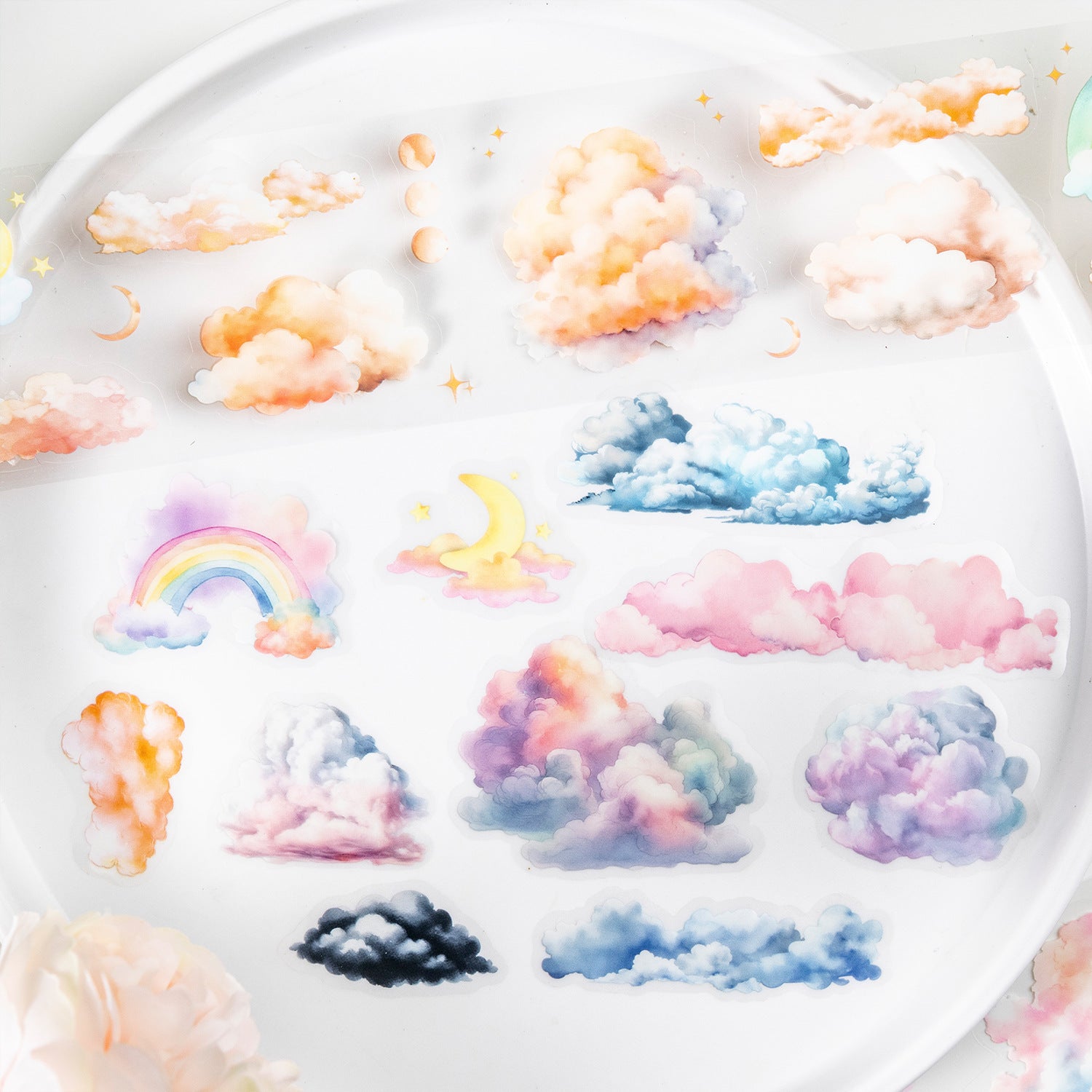 Cloud Series, INS Style Cloud Theme PET Tape, 2m - ViktaShop