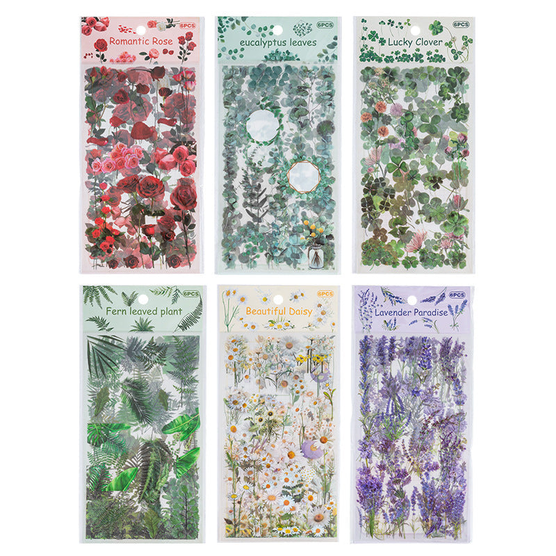 Chihiro Story PET Stickers - Amazon Plants & Flowers