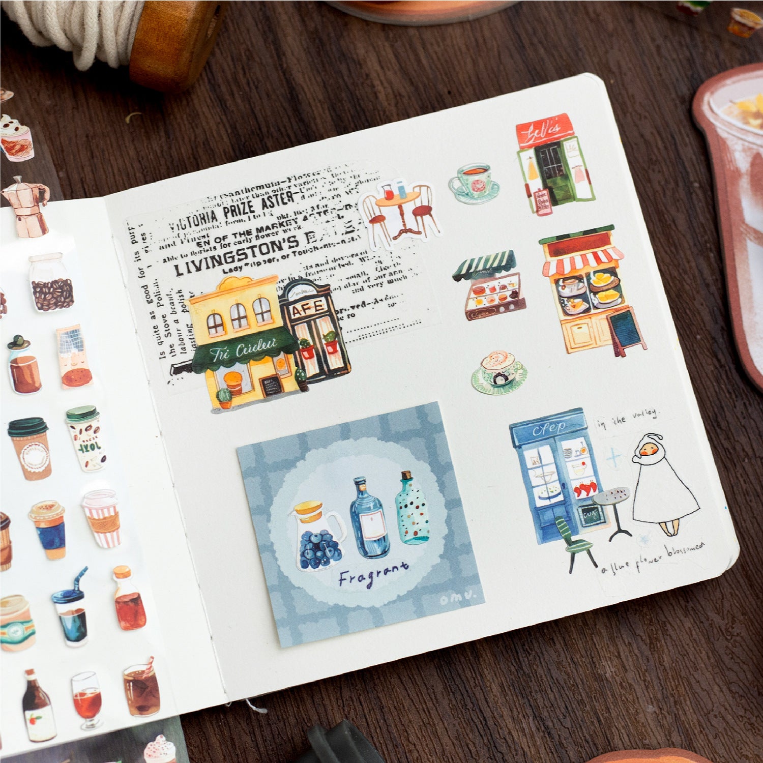Small Daily Series – Adhesive Tape, Daily Life Theme, 2m - ViktaShop