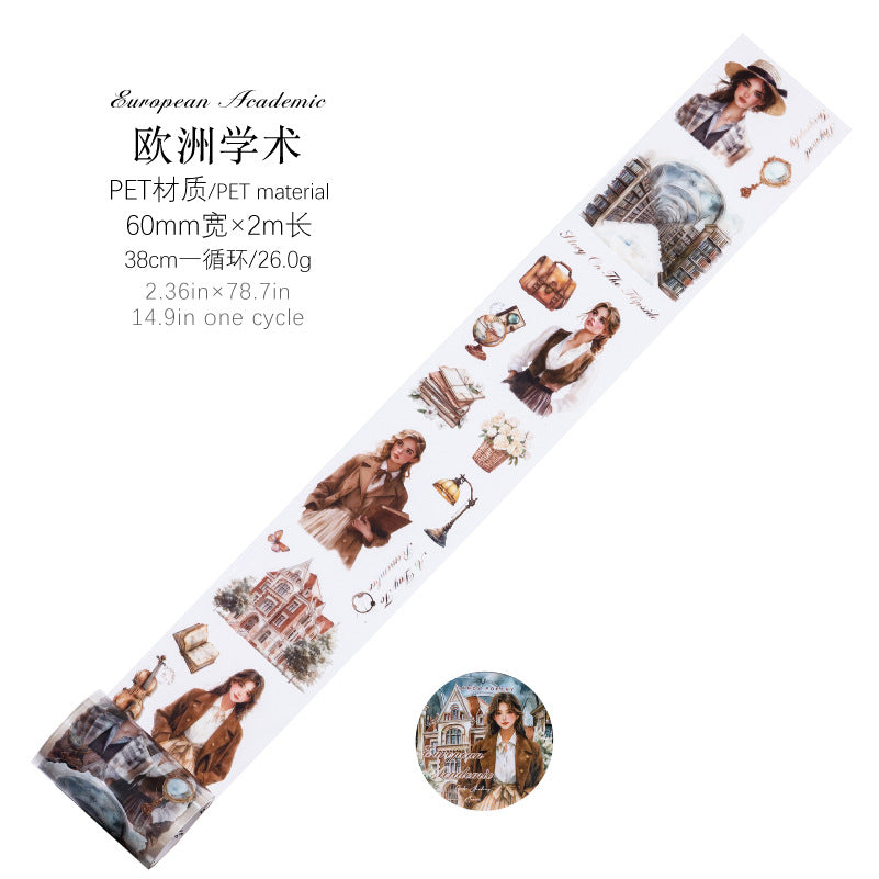 Sugar Poem PET Die-cut - Ocean Girls & More - 2m - ViktaShop