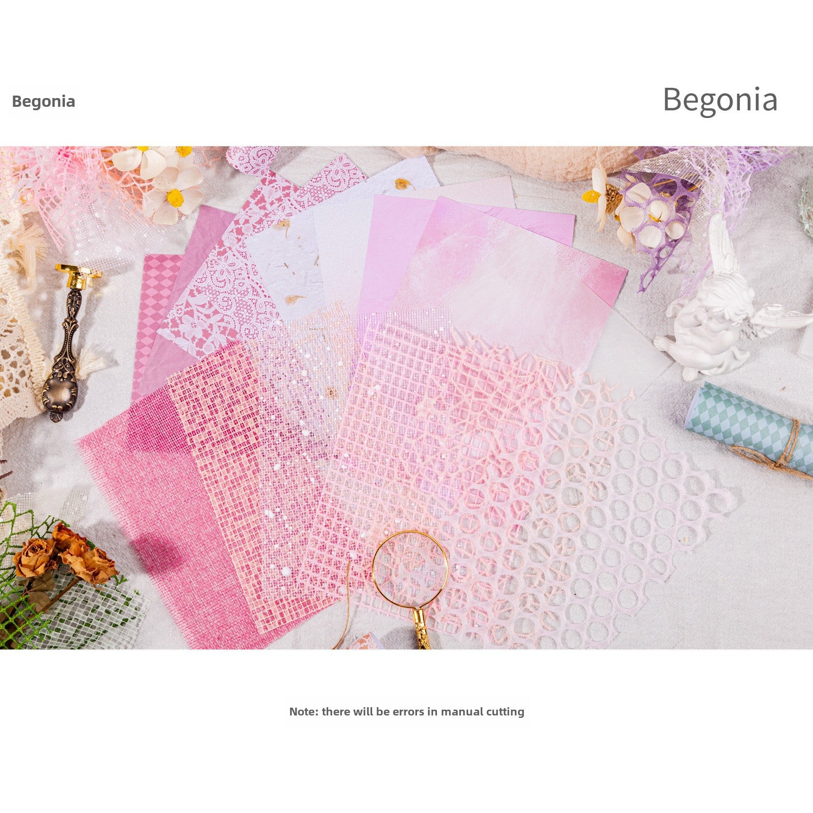 Retro Story DIY Material Package for Scrapbooking - ViktaShop