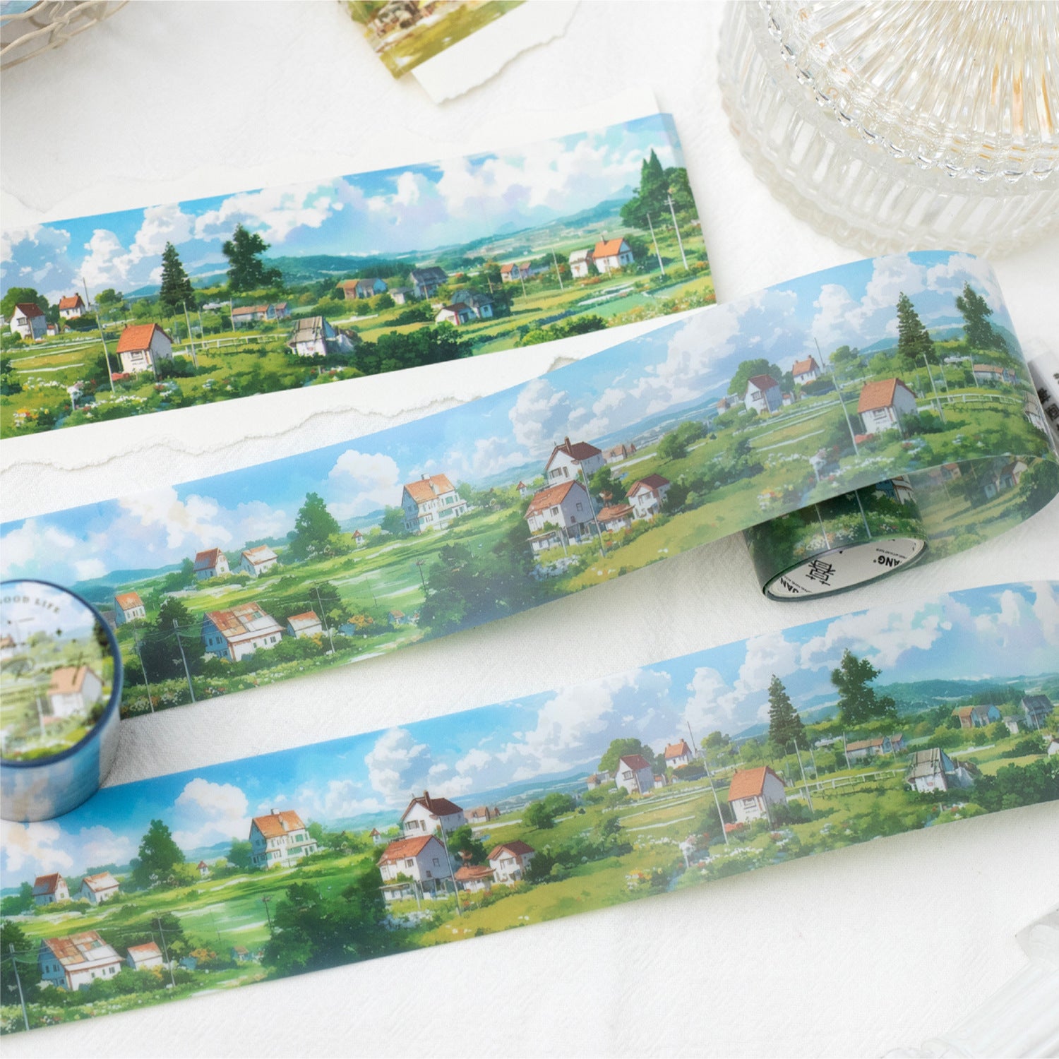Travel Time Series – PET Tape, Travel Memory Landscape, 2m - ViktaShop