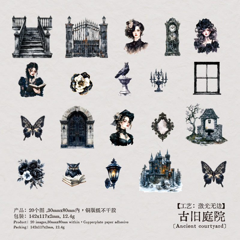 Sticker Pack - Twilight Manor Series, 6 Options - ViktaShop