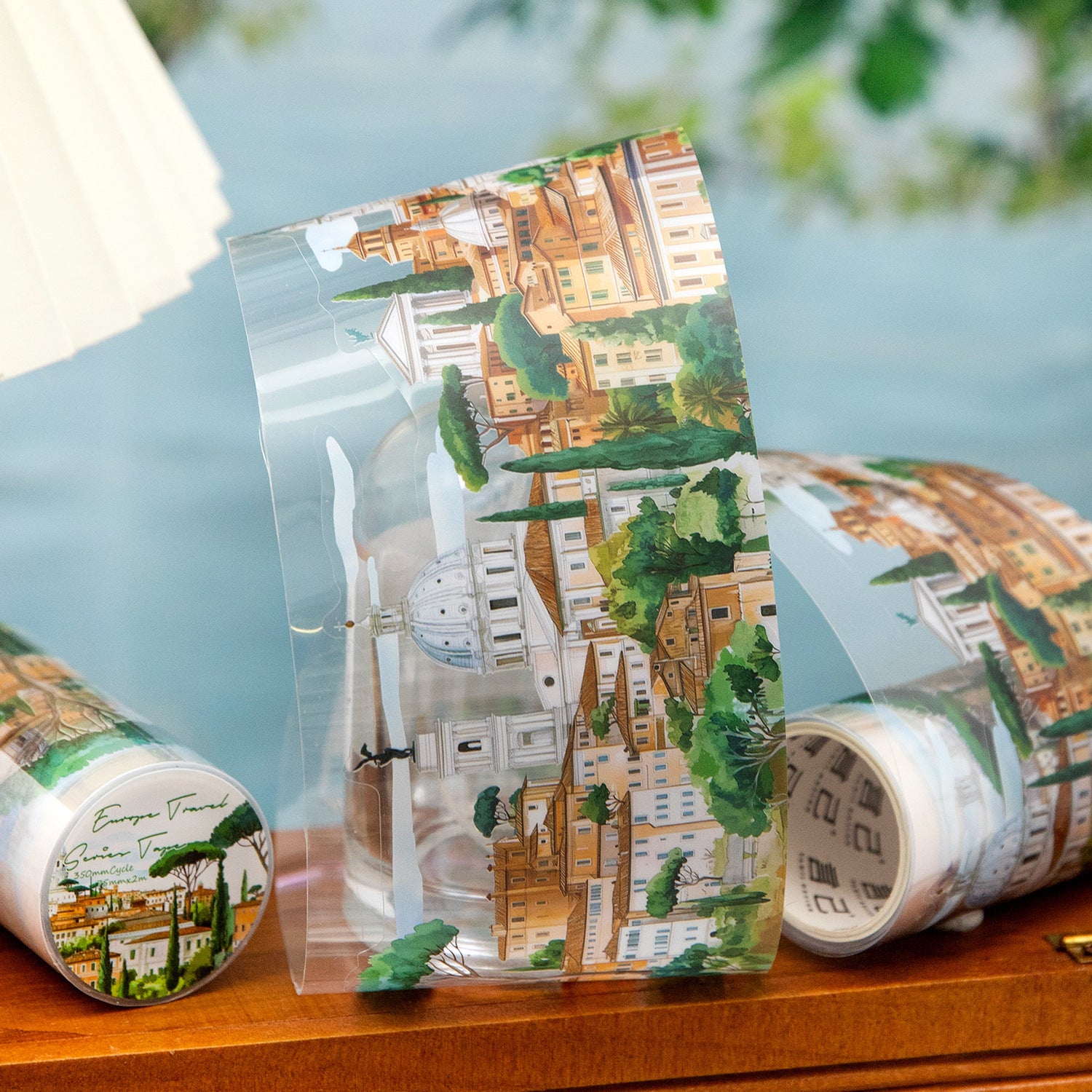 PET Tape – Travel Theme Cycle Tape, 350mm - ViktaShop