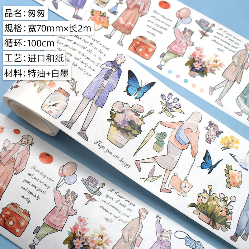 Daily Fresh Character Tape – Special Oil & Paper Tape - 2m - ViktaShop