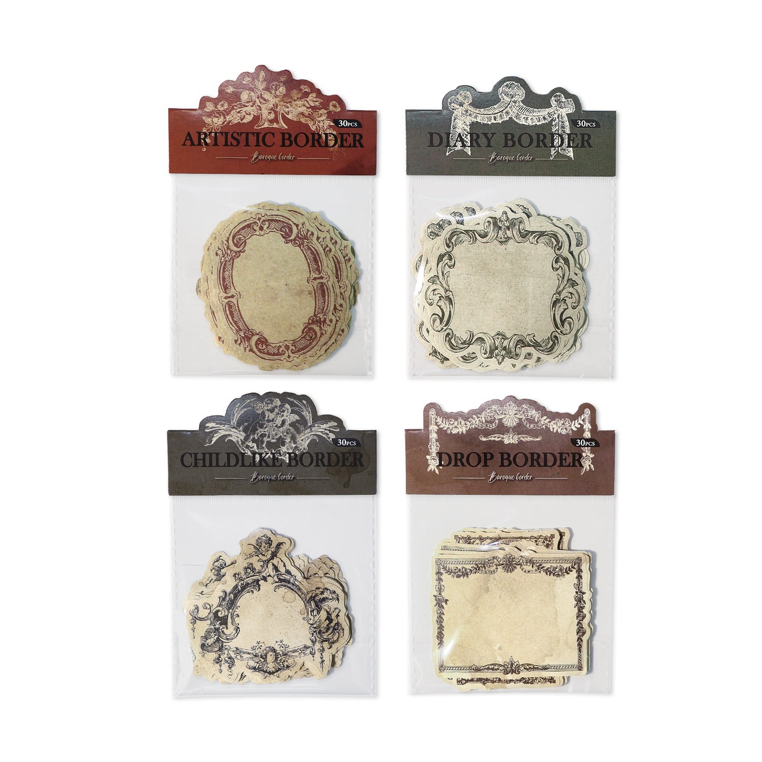 Vintage Series Border Paper - ViktaShop