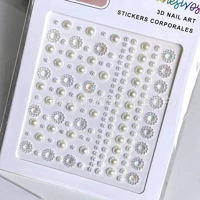 Pearl Chain Decorative Stickers – Ins Style, DIY Accessories, 11 Options - ViktaShop