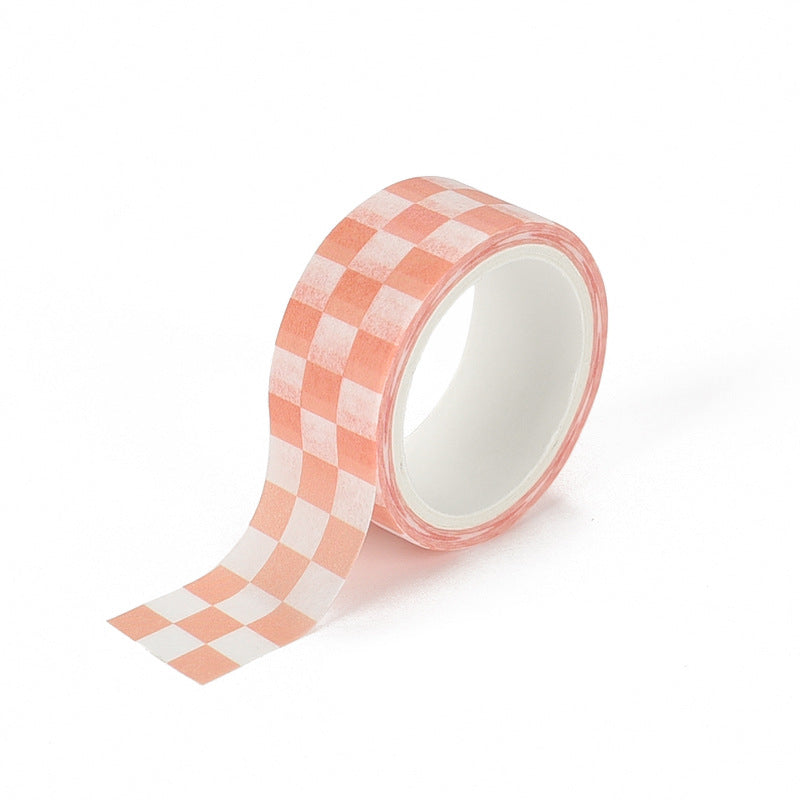 Paper grid creative tape stickers