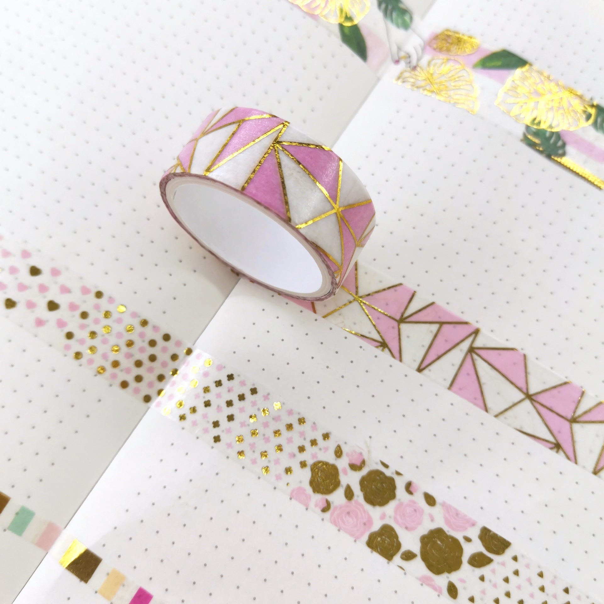 Cross-Border Special Bronzing Paper Tape Set, 3m - ViktaShop