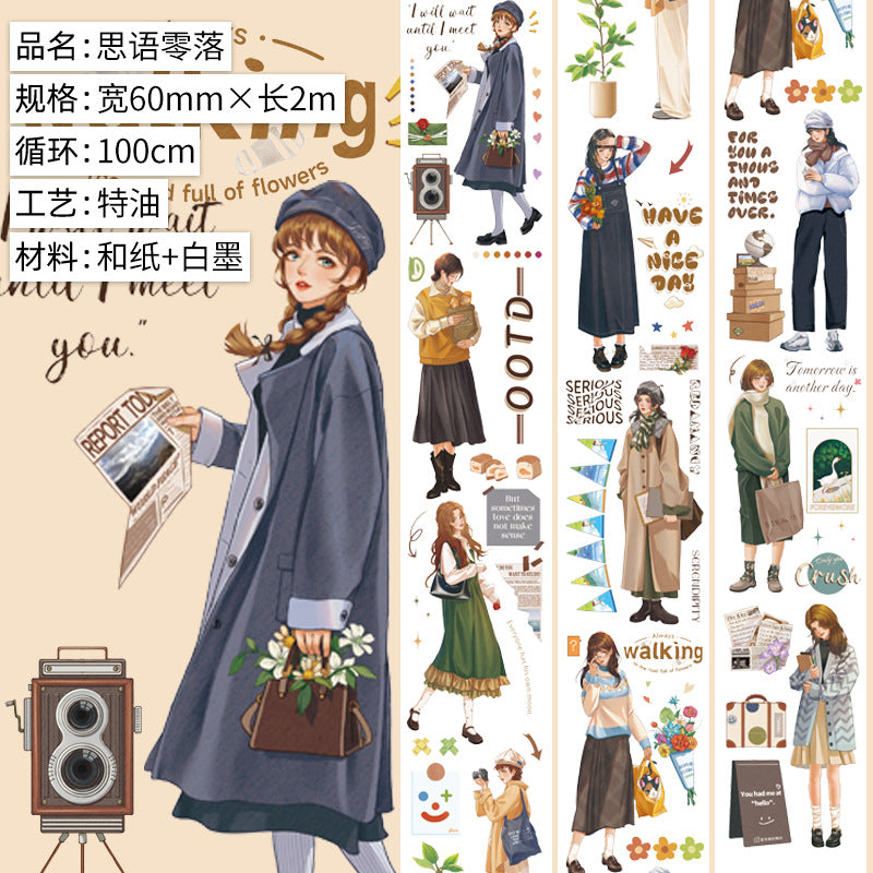 Daily Fresh Character Tape – Special Oil & Paper Tape - 2m - ViktaShop