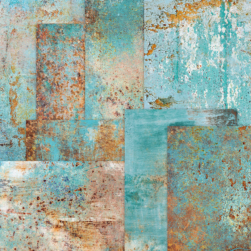 Rust Paper Single-Sided Pattern Paper for DIY Album & Scrapbook - ViktaShop