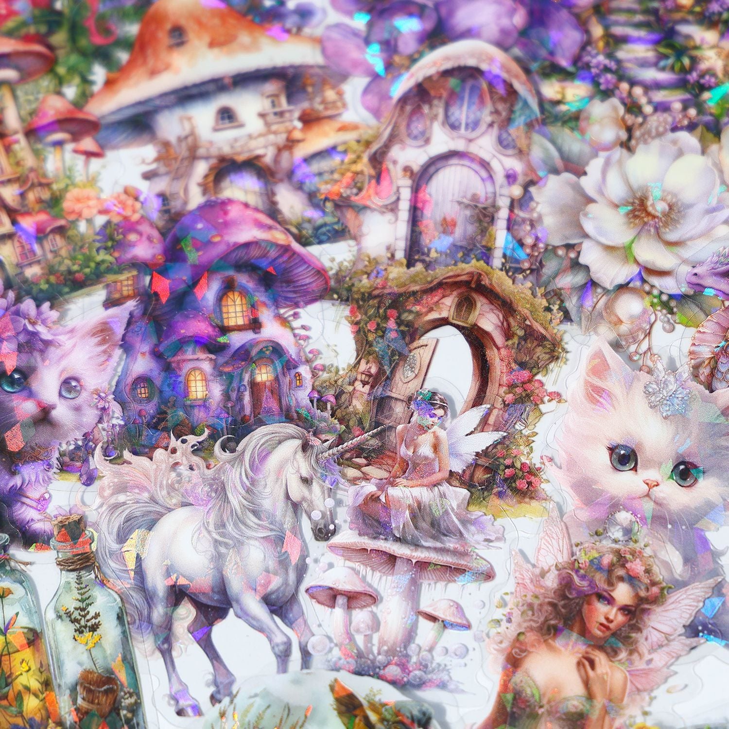 Forest PET Sticker - Magic Garden 30 pcs - ViktaShop