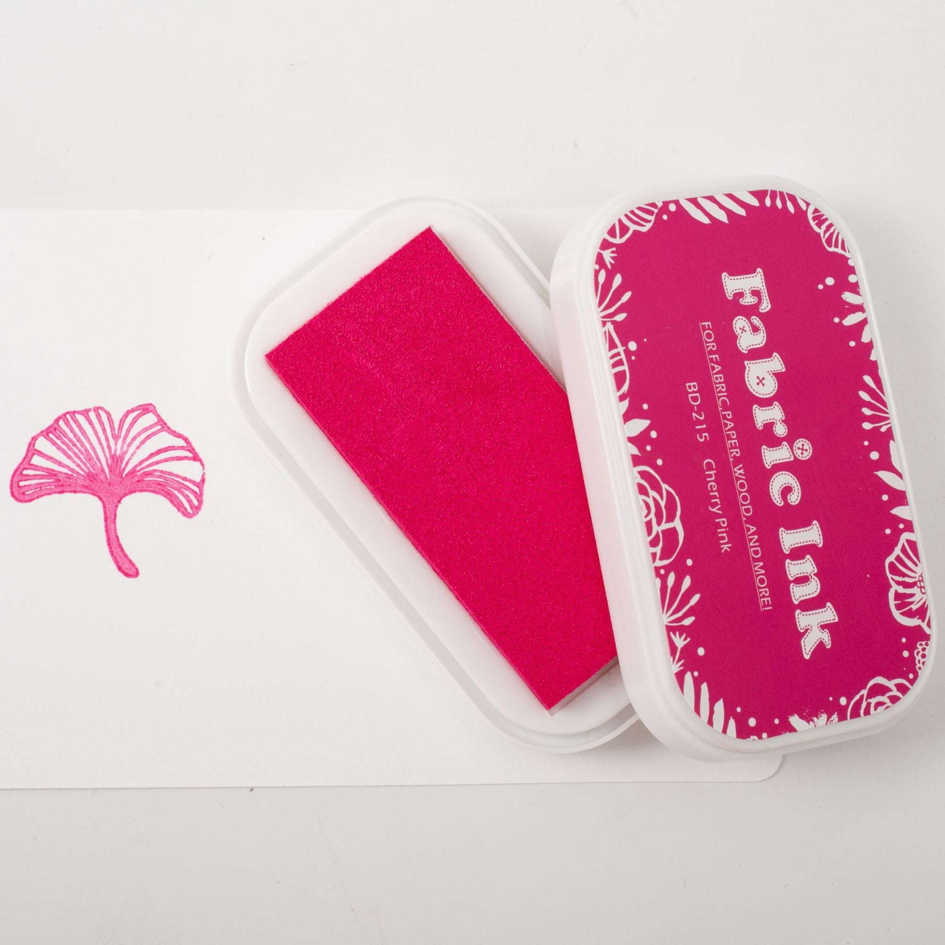 Retro BD Cloth Ink Pad Box, Multi-Use Sponge Printing Table - ViktaShop