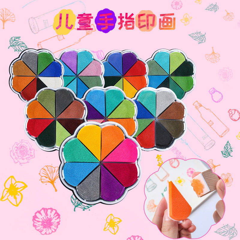 DIY Color Ink Pad – Finger Painting & Stamp Use - ViktaShop