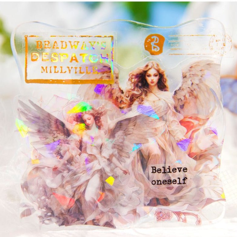 Angels Series PET Stickers 10 Sheets 6 Styles - ViktaShop