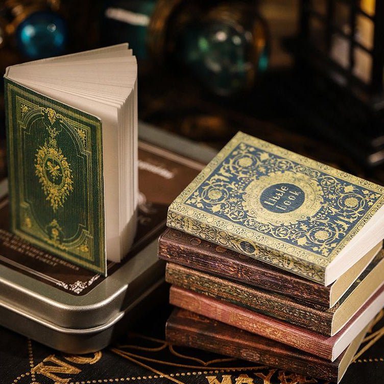 Antique Magic Bookstore Mini Book 4 Styles - ViktaShop