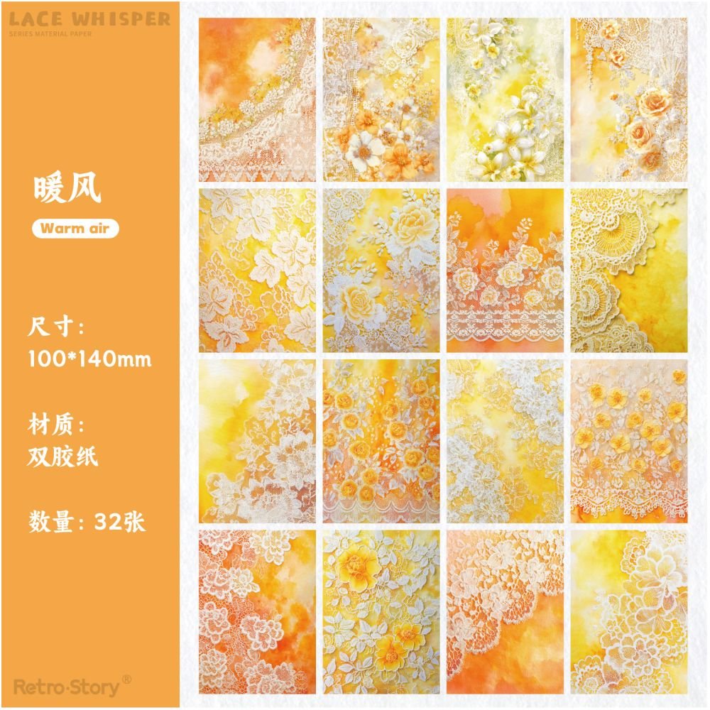 Artistic Designs Material Paper 6 Styles 30 Sheets - ViktaShop
