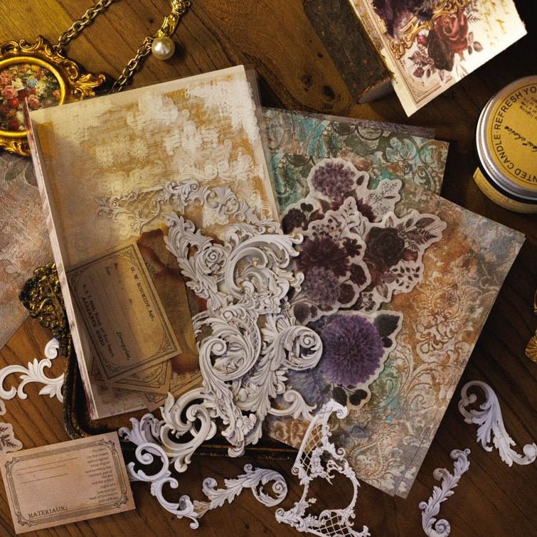 Baroque Memory Series Retro Mixed Material Pack - ViktaShop