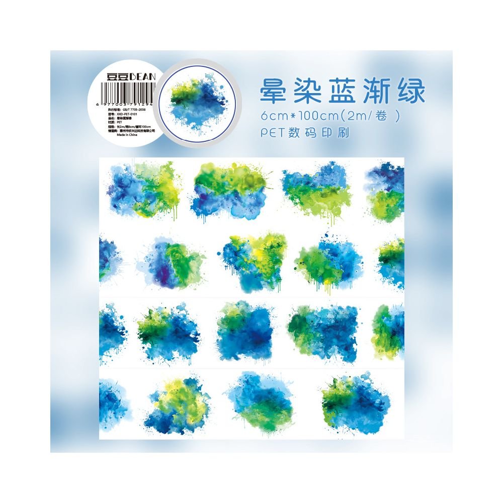 Blooming Color Series PET Tape 6cm / 2m - ViktaShop