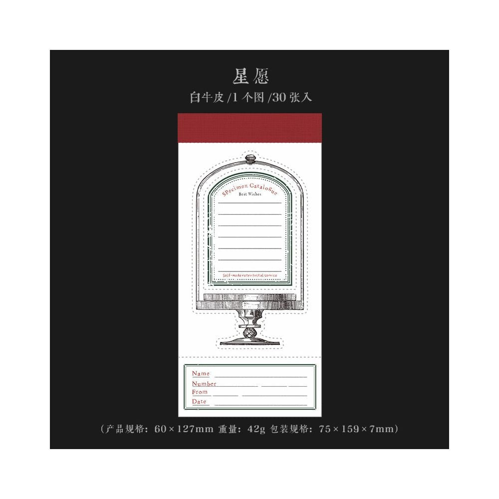 Booklet Series Cutout Material Paper 30 Sheets 8 Styles - ViktaShop