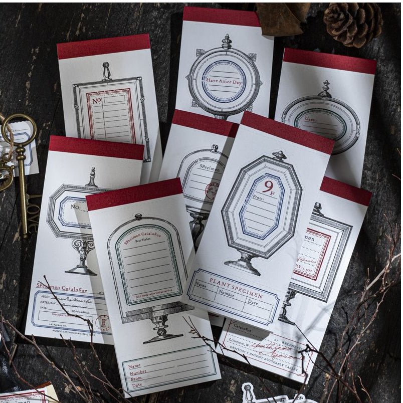 Booklet Series Cutout Material Paper 30 Sheets 8 Styles - ViktaShop