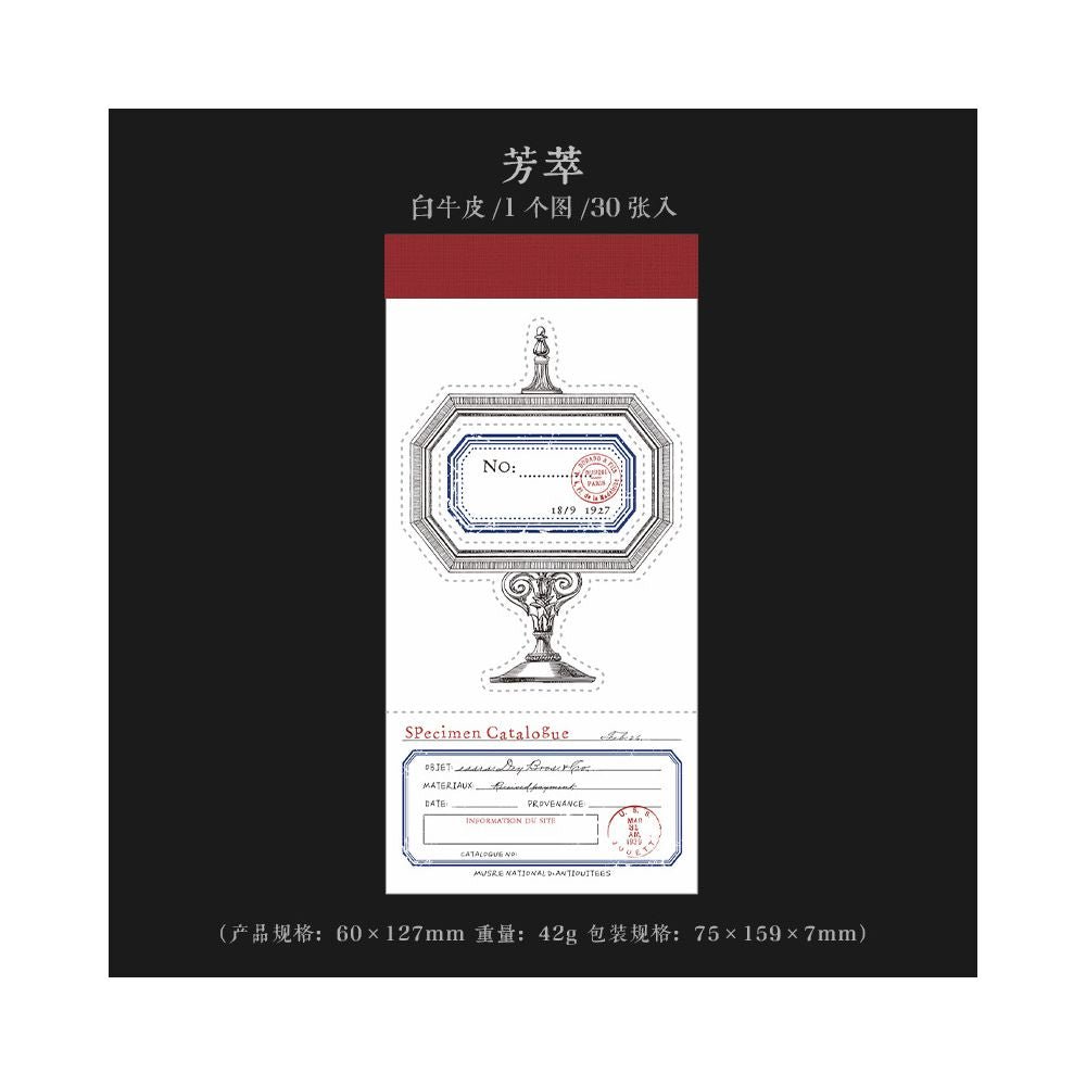 Booklet Series Cutout Material Paper 30 Sheets 8 Styles - ViktaShop