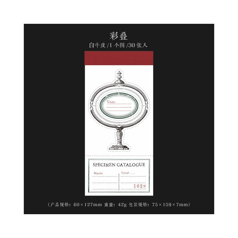 Booklet Series Cutout Material Paper 30 Sheets 8 Styles - ViktaShop