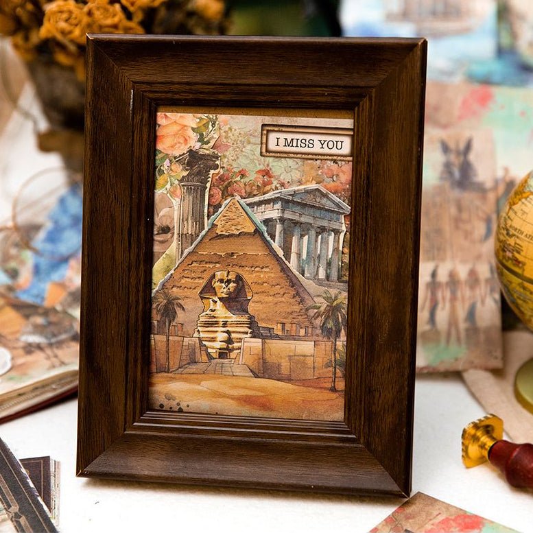Breeze on the Road Series Material Paper 5 Designs 30 Pcs - ViktaShop