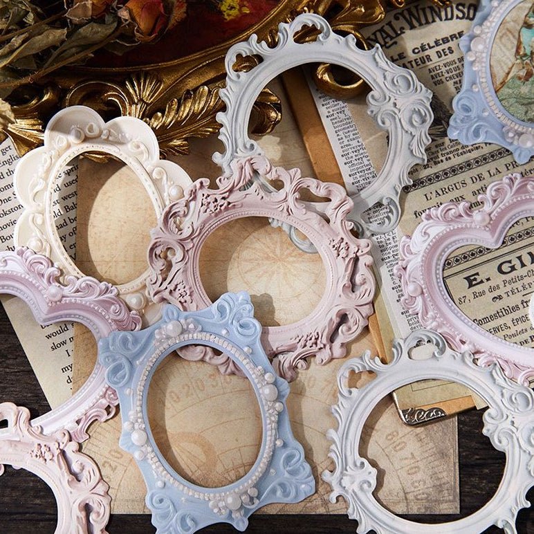 Castle Dream Series Material Paper 10 cards 6 designs - ViktaShop