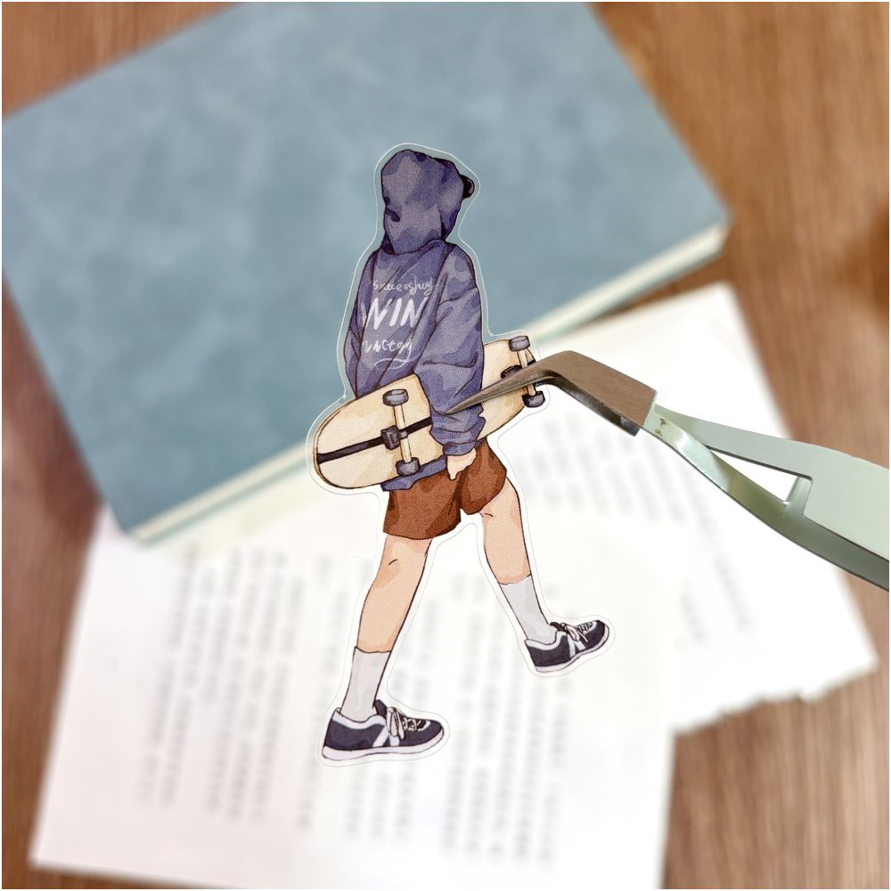 Casual character PET tape 8cm x 1m - ViktaShop
