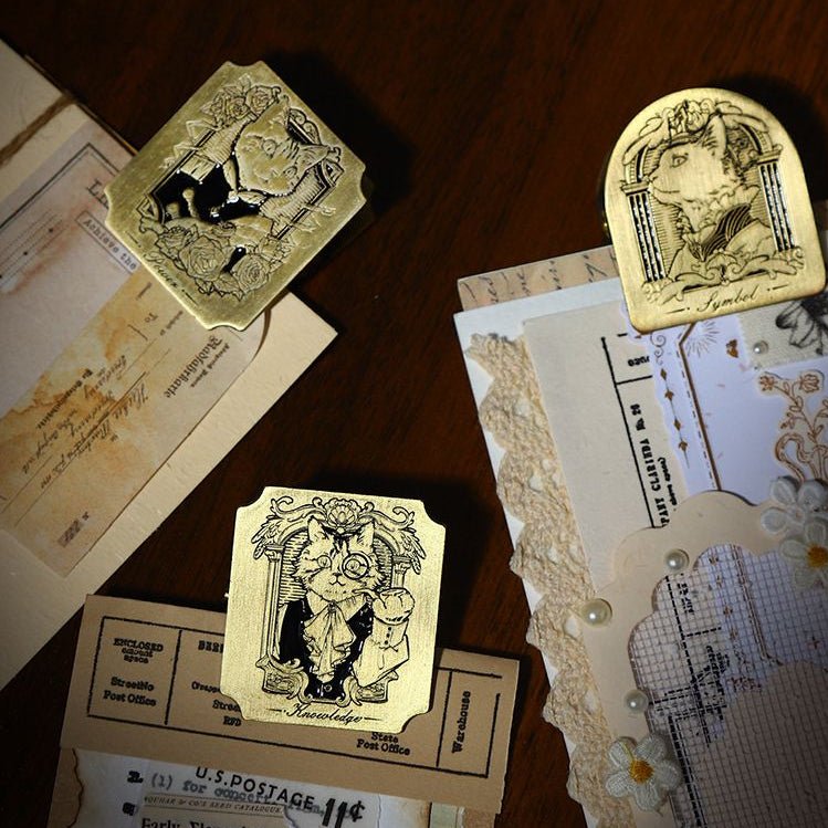 Cat Noble Series Original Journal Clip 4 Styles - ViktaShop