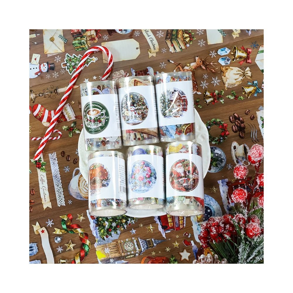 Christmas Series PET Tape 6 Styles - ViktaShop