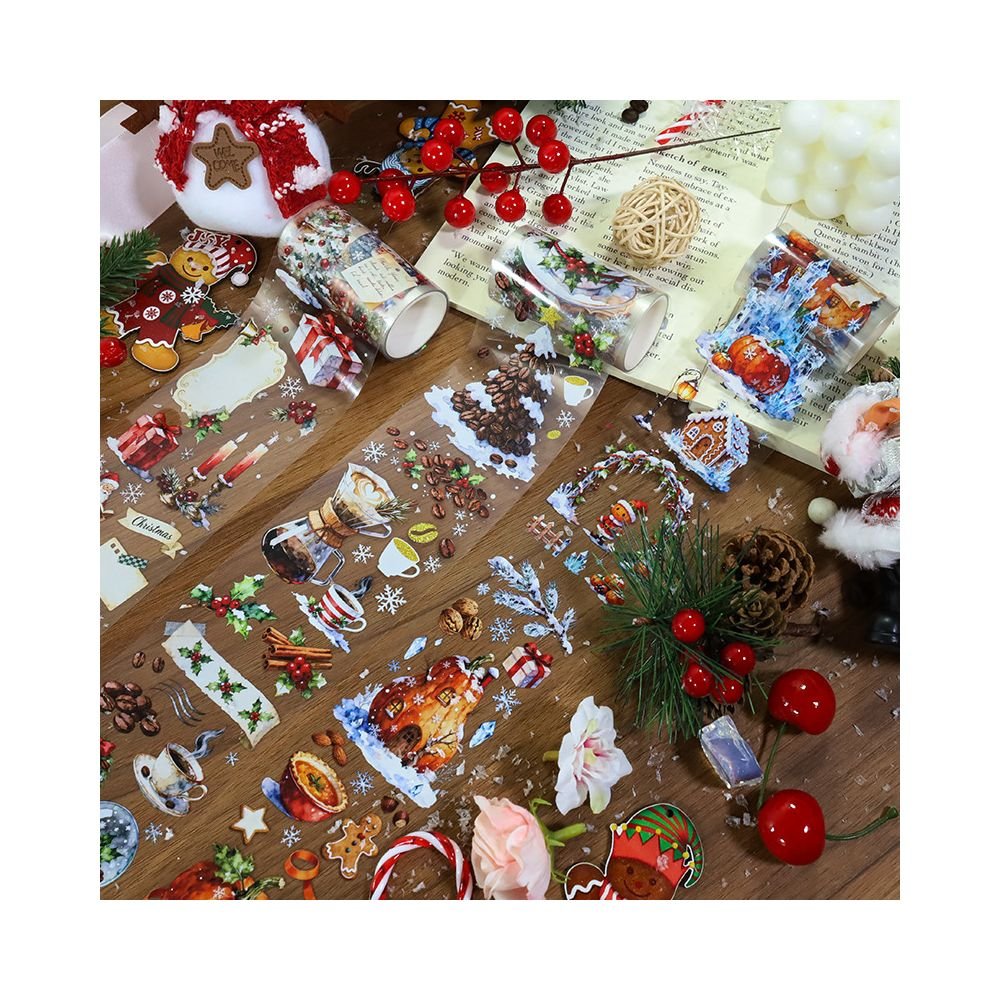 Christmas Series PET Tape 6 Styles - ViktaShop