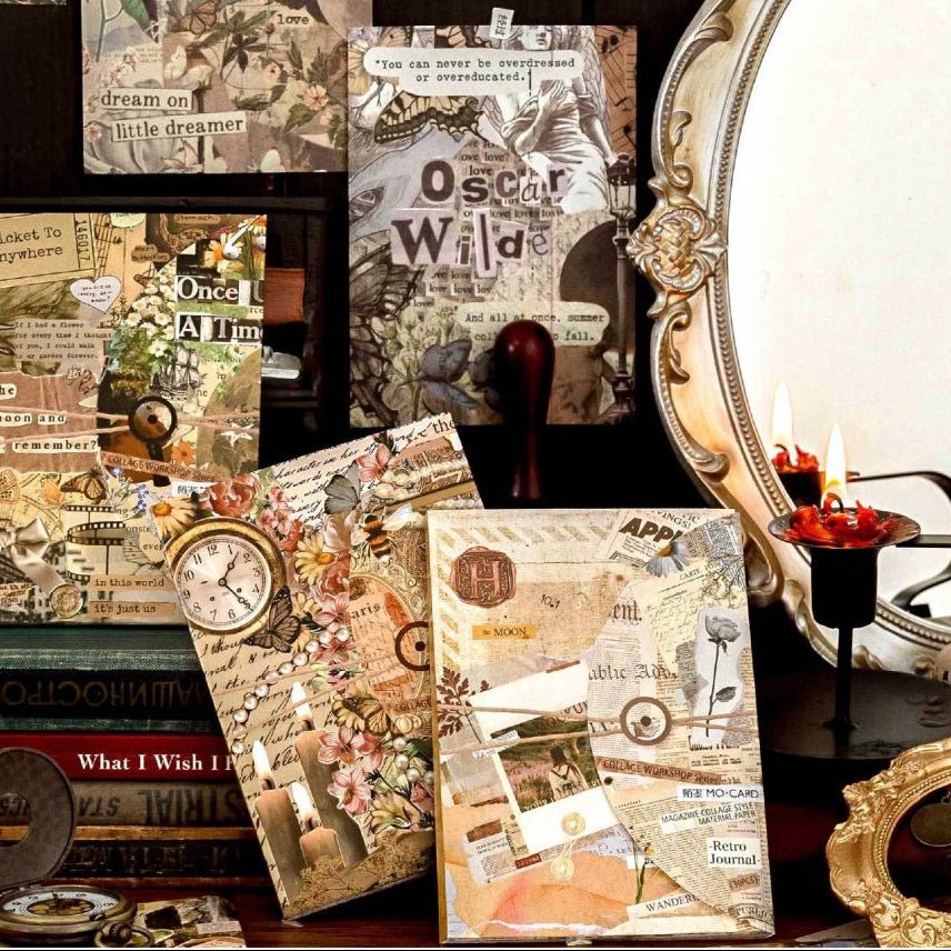 Collage Workshop Series Material Paper 6 Designs 30 Pcs - ViktaShop
